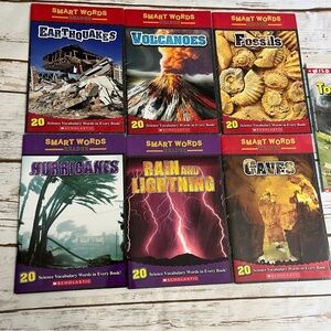 Science Books Smart Words‎ Readers Kids children’s beggining reader